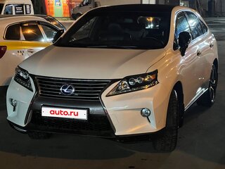 2014 Lexus RX 450h III Рестайлинг, белый, 2950000 рублей, вид 1