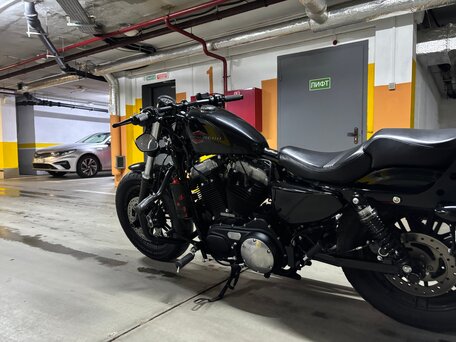 2019 Harley-Davidson Forty-Eight, чёрный, 1100000 рублей, вид 5