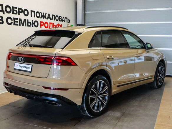 2024 Audi Q8 55 TFSI I (4M) Рестайлинг, коричневый - вид 3