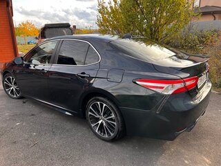 2020 Toyota Camry US Market VIII (XV70) Рестайлинг, синий, 2000000 рублей, вид 5