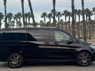 2021 Mercedes-Benz V-Класс Long 220 d длинный III (W447) Рестайлинг, чёрный, 5500000 рублей, вид 3