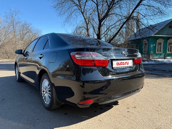 2014 Toyota Camry VII (XV50), чёрный, 2250000 рублей - вид 5
