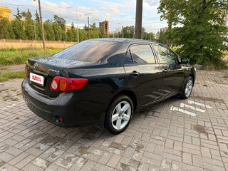 2008 Toyota Corolla AMT X (E140, E150), чёрный, 599000 рублей, вид 2