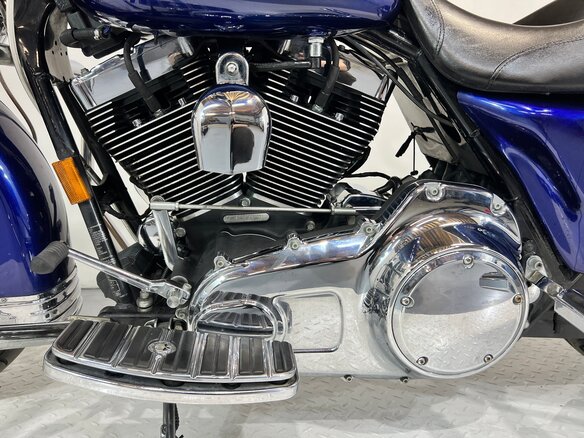 2007 Harley-Davidson Road King, синий, 510000 рублей - вид 19