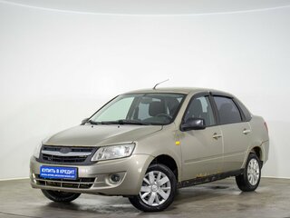 2013 Lada (ВАЗ) Granta I, бежевый, 279000 рублей, вид 3