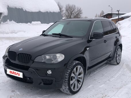 2008 BMW X5 3.0sd II (E70), чёрный, 1750000 рублей, вид 1