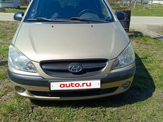 2008 Hyundai Getz I Рестайлинг, бежевый, 400000 рублей, вид 1