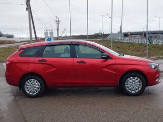 2021 Lada (ВАЗ) Vesta SW I, красный, 1090000 рублей, вид 5