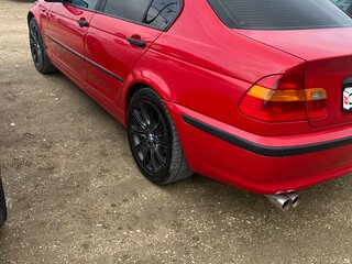 2002 BMW 3 серии 318i IV (E46) Рестайлинг, красный, 670000 рублей, вид 5
