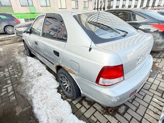 2002 Hyundai Accent II, серебристый, 70000 рублей, вид 4