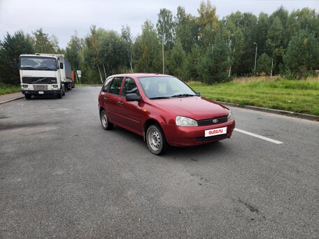 2012 Lada (ВАЗ) Kalina I, красный, 228000 рублей, вид 3