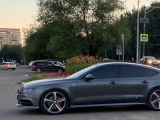 2015 Audi A7 I (4G) Рестайлинг, серый, 2900000 рублей, вид 2