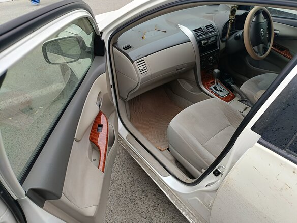 2008 Toyota Corolla Axio X (E140, E150) Рестайлинг, белый, 600000 рублей - вид 7