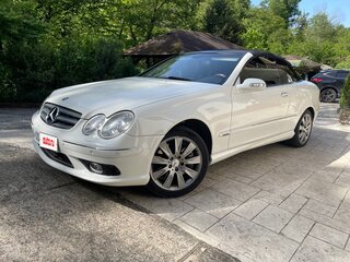 2008 Mercedes-Benz CLK-Класс 350 II (W209) Рестайлинг, белый, 1850000 рублей, вид 2
