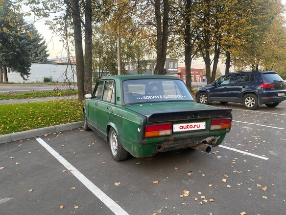 2009 Lada (ВАЗ) 2107, зелёный, 220000 рублей - вид 2