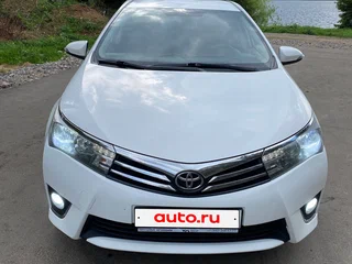 2014 Toyota Corolla XI (E160, E170, E180), белый, 1060000 рублей, вид 5