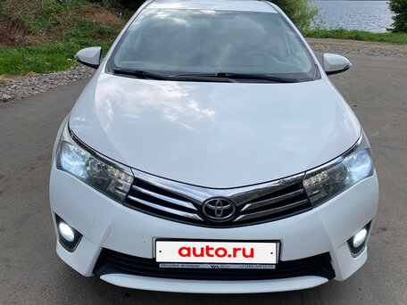 2014 Toyota Corolla XI (E160, E170, E180), белый, 1159000 рублей, вид 5