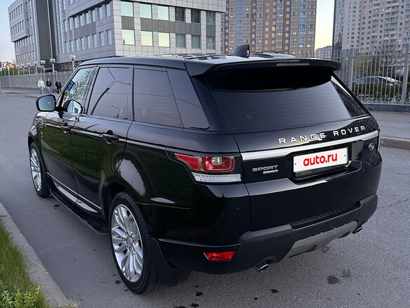 2017 Land Rover Range Rover Sport II, чёрный - вид 6