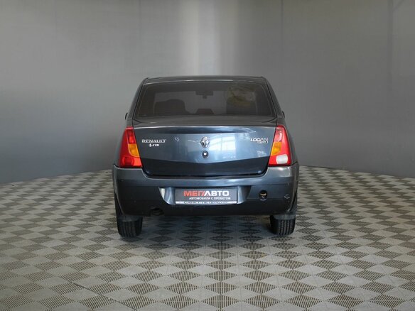 2007 Renault Logan I, серый, 185000 рублей - вид 5
