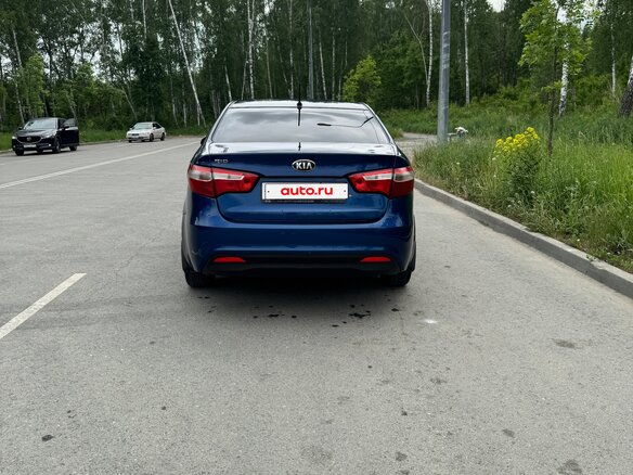 2014 Kia Rio III, синий, 685000 рублей - вид 5