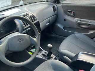 2007 Hyundai Accent ТагАЗ II, серебристый, 175000 рублей, вид 5
