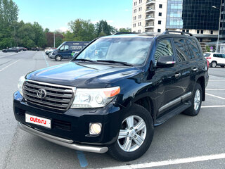 2013 Toyota Land Cruiser 200 Series Рестайлинг 1, чёрный, 4990000 рублей, вид 1