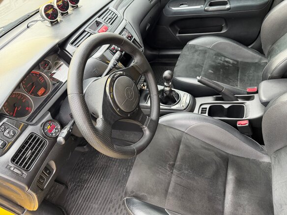2006 Mitsubishi Lancer Evolution IX, жёлтый - вид 9