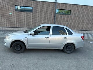 2013 Lada (ВАЗ) Granta I, серебристый, 409000 рублей, вид 4