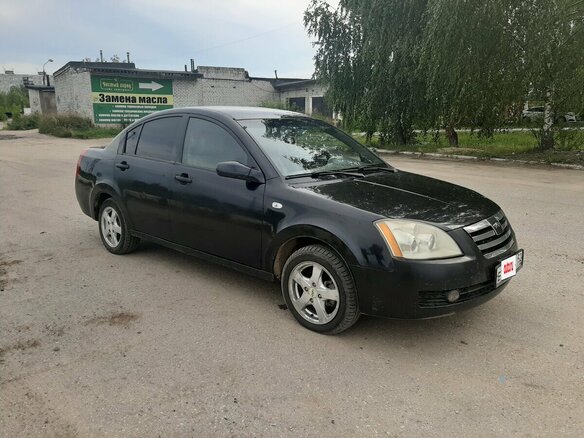 2007 Chery Fora (A21), чёрный, 135000 рублей - вид 1