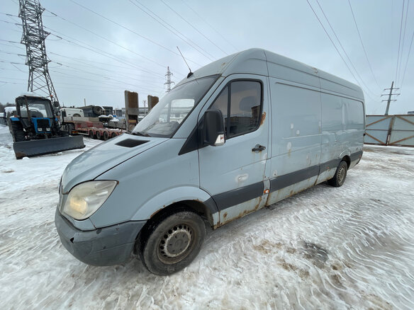 2009 Mercedes-Benz Sprinter, серый, 630000 рублей - вид 7