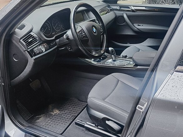 2015 BMW X3 20d xDrive II (F25) Рестайлинг, серый - вид 7
