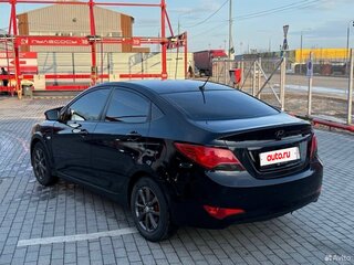 2015 Hyundai Solaris I Рестайлинг, чёрный, 650000 рублей, вид 5