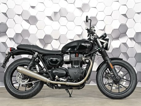 2016 Triumph Street Twin, чёрный, 579000 рублей, вид 3