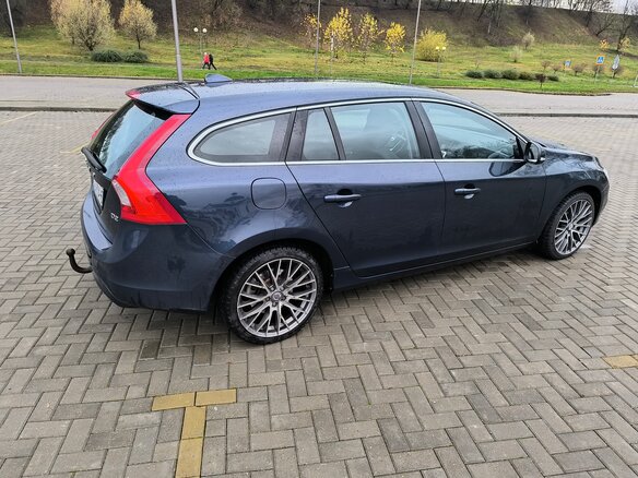 2013 Volvo V60 SV I Рестайлинг, синий - вид 4