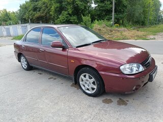 2006 Kia Spectra I Рестайлинг 2, красный, 169000 рублей, вид 3
