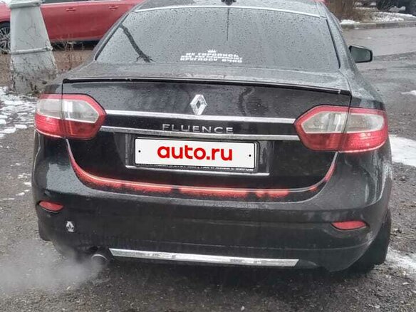 2011 Renault Fluence I, чёрный - вид 5