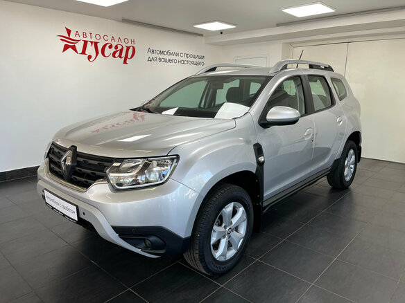 2022 Renault Duster II, серебристый