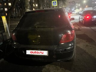 2004 Peugeot 307 I, чёрный, 95000 рублей, вид 2
