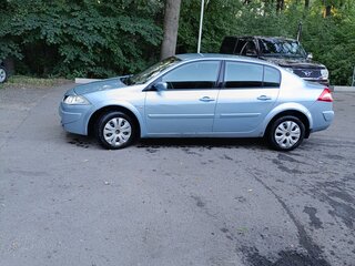 2008 Renault Megane II Рестайлинг, синий, 380000 рублей, вид 4