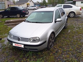 2000 Volkswagen Golf IV, серебристый, 450000 рублей, вид 1