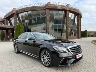 2014 Mercedes-Benz S-Класс 350 CDI BlueTEC Long 7G-TRONIC VI (W222, C217), чёрный, 3715000 рублей, вид 3