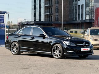 2013 Mercedes-Benz C-Класс 180 III (W204) Рестайлинг, чёрный, 1505000 рублей, вид 2