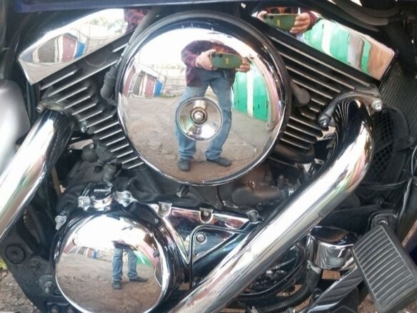 1999 Kawasaki VN1500 Vulcan, синий, 363043 рублей - вид 4