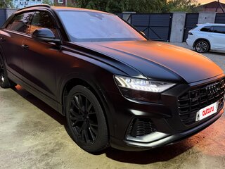 2018 Audi Q8 55 TFSI I (4M), оранжевый, 4850000 рублей, вид 1