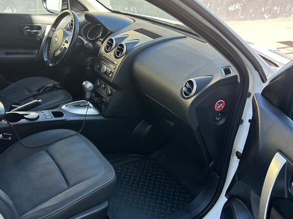 2010 Nissan Qashqai I Рестайлинг, белый, 970000 рублей - вид 11