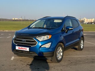 2018 Ford EcoSport II Рестайлинг, синий, 920000 рублей, вид 2