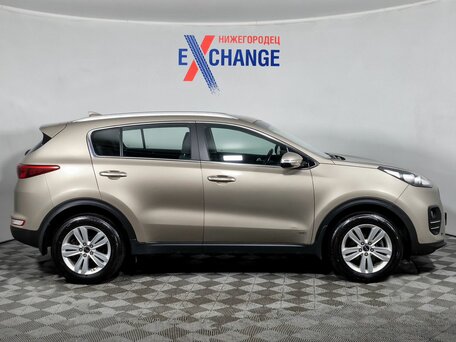 2016 Kia Sportage IV, коричневый, 2149000 рублей, вид 4