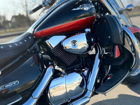 2009 Suzuki Boulevard C90, пурпурный, 700000 рублей, вид 2