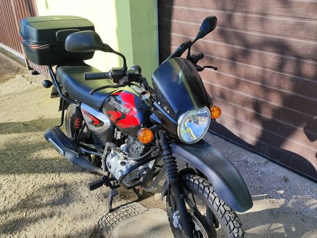 2019 Bajaj Boxer BM 150X, чёрный, 120000 рублей, вид 3