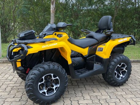 2016 BRP Can-Am Outlander MAX 650, жёлтый, 1265900 рублей, вид 3